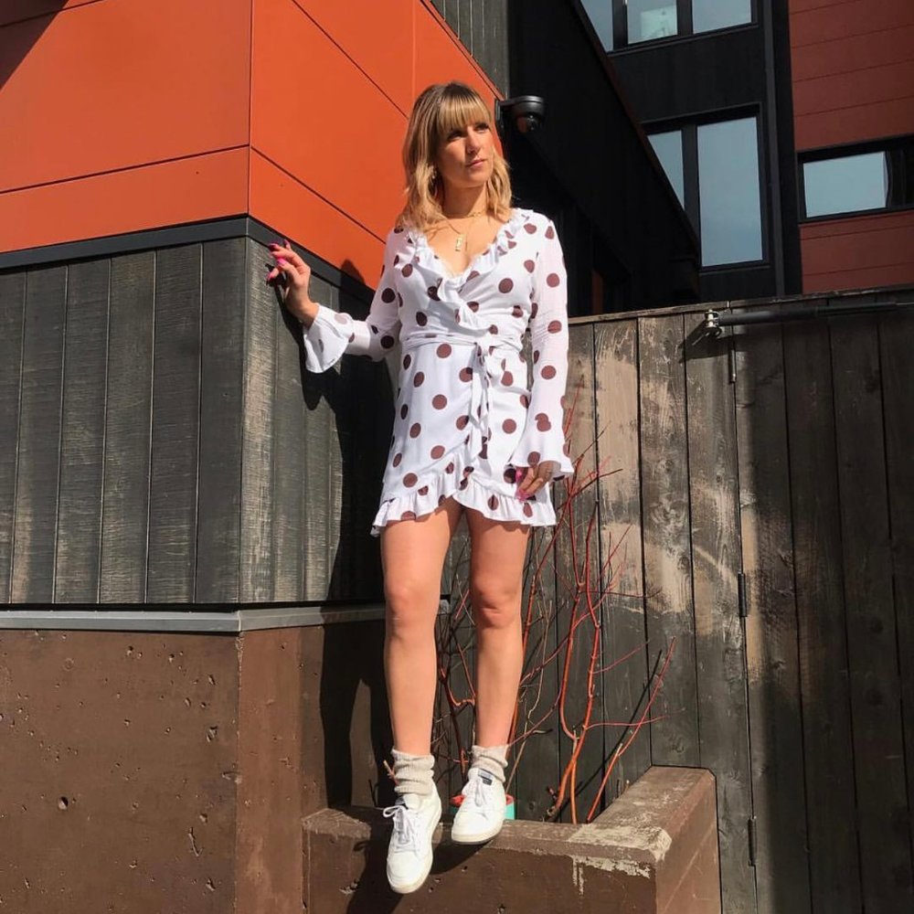 NWT Desert Storm Wrap Dress